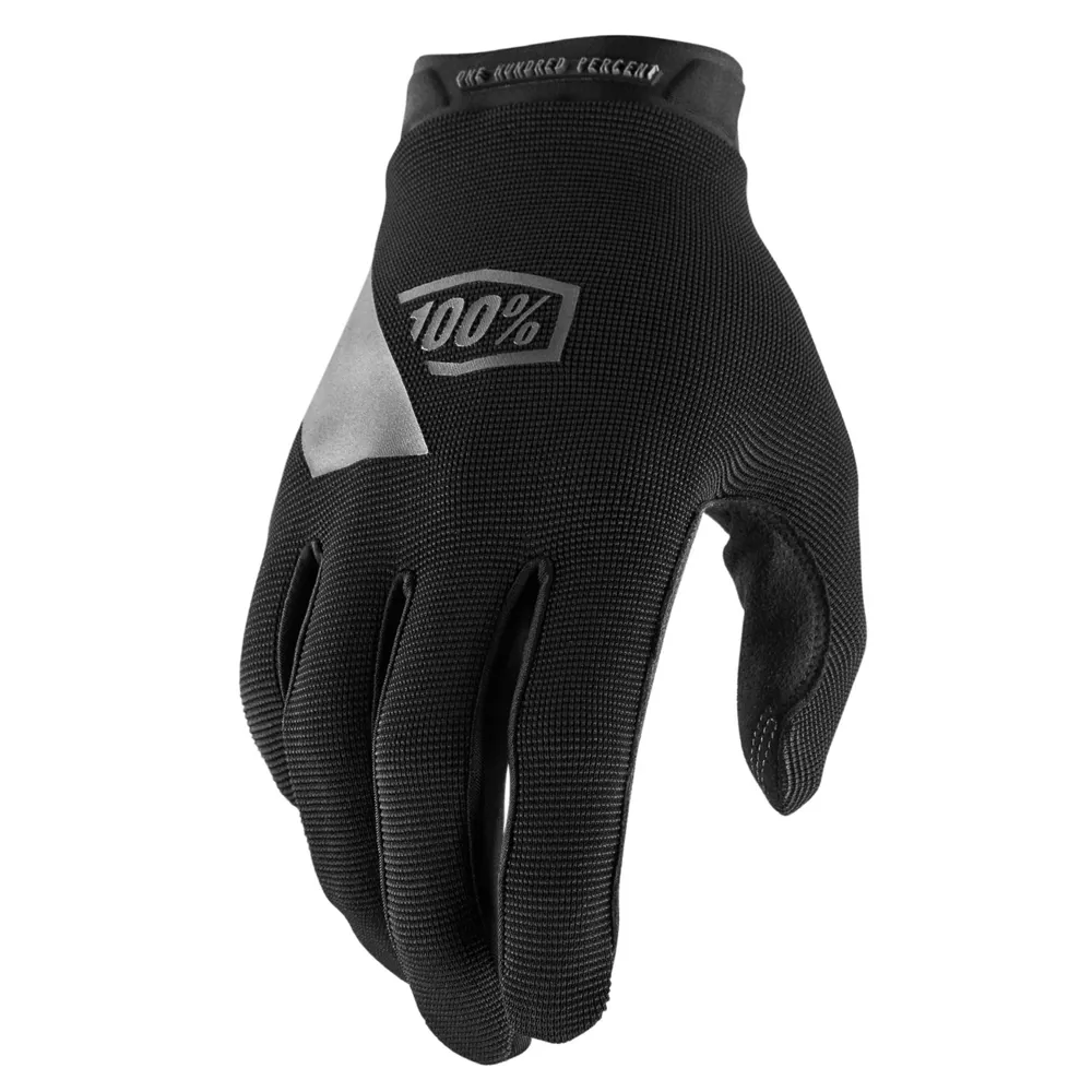 Image of 100 Ridecamp Youth MTB Gloves Black